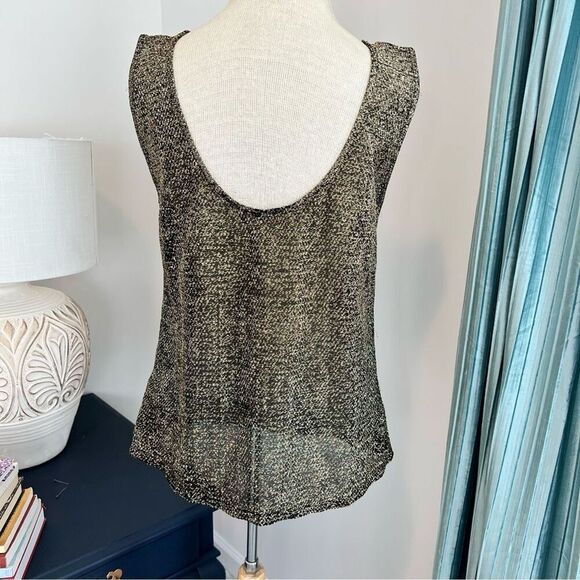 MANI VINTAGE Glamorous Black & Gold Blazer Jacket Set size 40/6 (145) - Picture 3 of 16